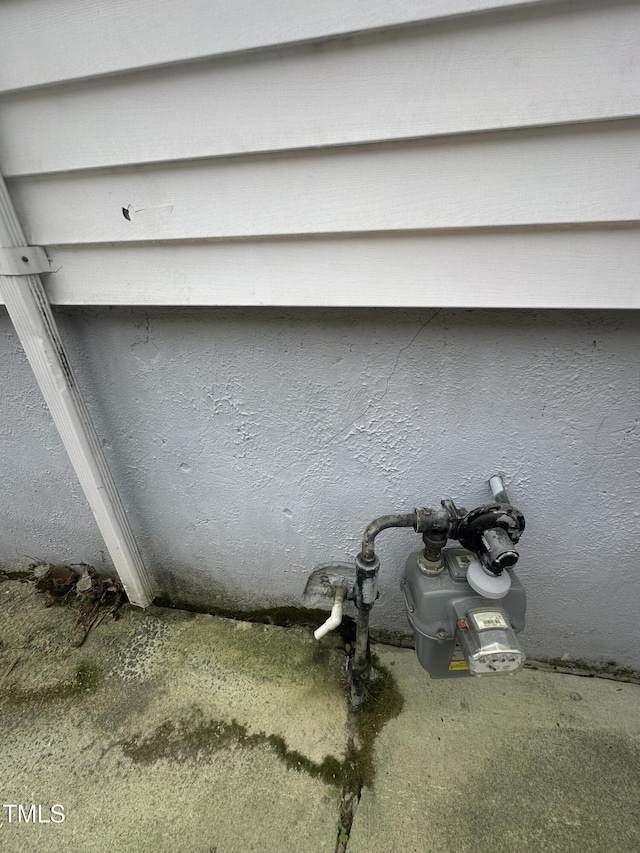 2511 Chapel Hill Rd, Durham, NC 27707 - exterior view of gas meter