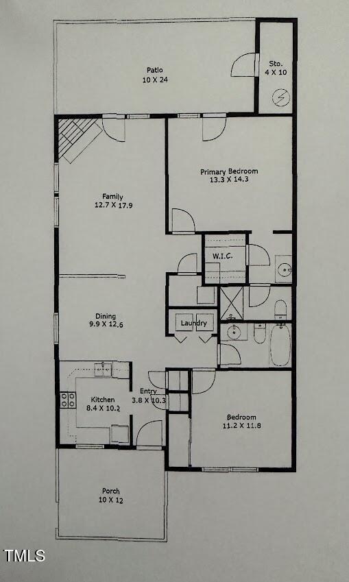 5071 Avenida Del Sol Dr, Raleigh, NC 27616 - home floor plan