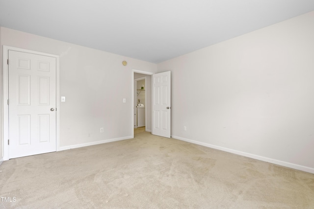 1405 Merrilow Ct, Wake Forest, NC 27587 - unfurnished bedroom featuring light carpet and baseboards