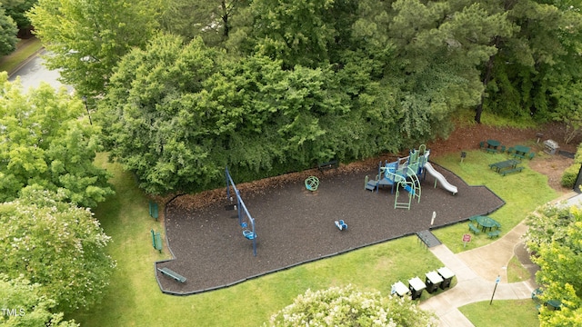 1405 Merrilow Ct, Wake Forest, NC 27587 - bird's eye view of a recreational park