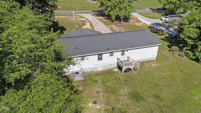282 Cooke Rd, Louisburg, NC 27549 - view from above of property