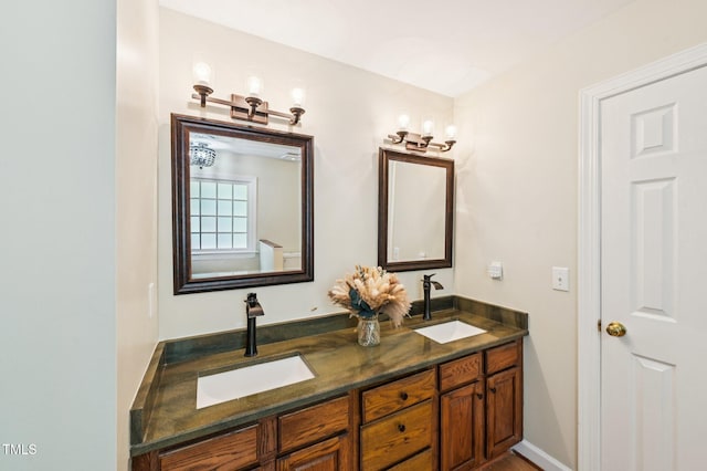 6829 Wood Forest Dr, Cary, NC 27519 - full bathroom featuring double vanity