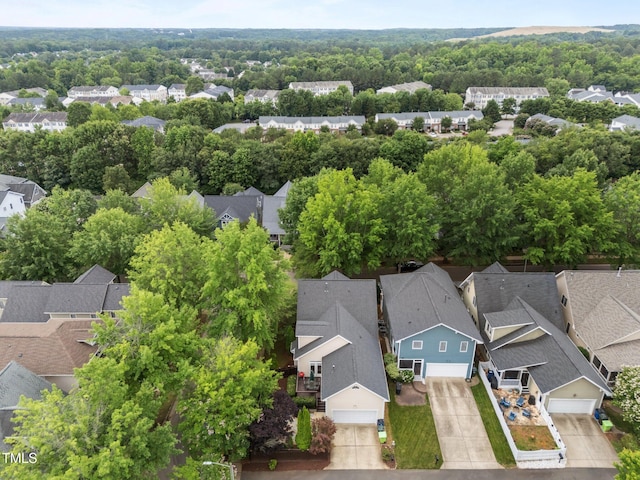 10579 Evergreen Spring Pl, Raleigh, NC 27614 - aerial perspective of suburban area