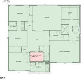 1029 Dozier Way, Cary, NC 27518 - view of room layout