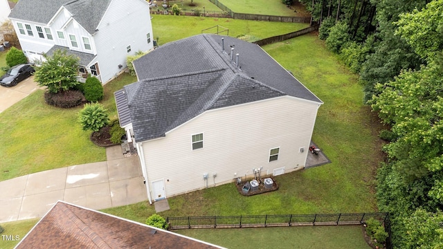 2709 Banks Lake Ct, Fuquay Varina, NC 27526 - view from above of property