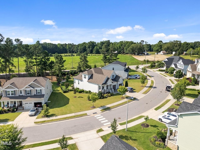 461 Cedar Pond Ct, Knightdale, NC 27545 - aerial view of residential area featuring a tree filled landscape