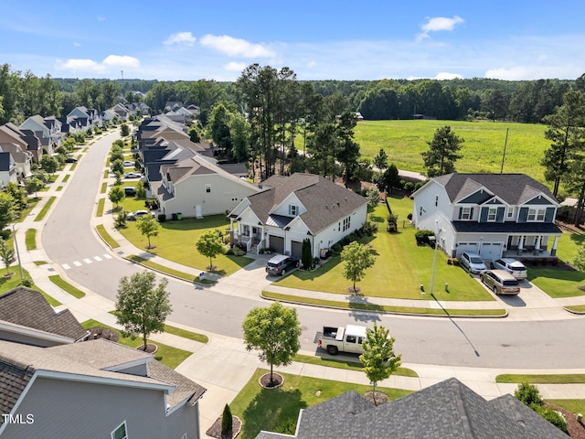 461 Cedar Pond Ct, Knightdale, NC 27545 - aerial perspective of suburban area