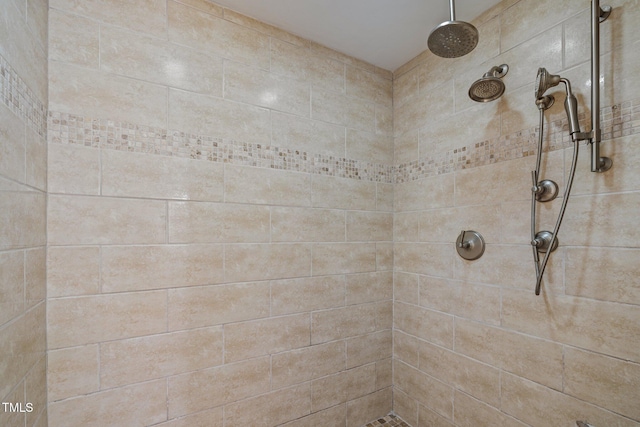 1501 Chatsworth Ln, Raleigh, NC 27614 - bathroom with a tile shower