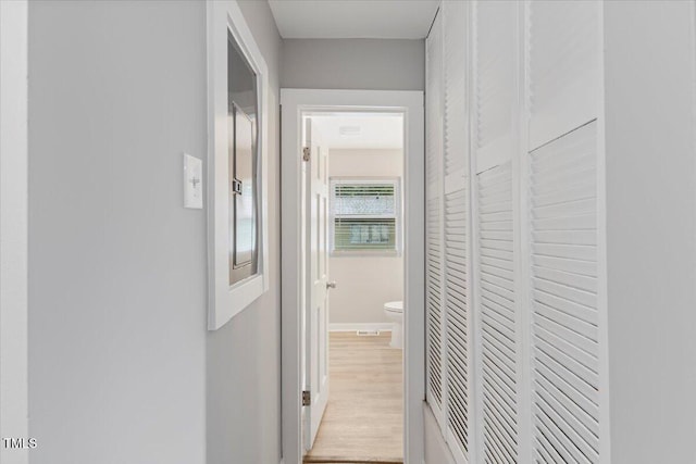 2752 Weldon Ter, Durham, NC 27703 - corridor featuring wood finished floors