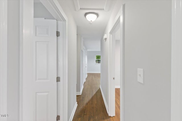 2752 Weldon Ter, Durham, NC 27703 - corridor featuring wood finished floors and baseboards