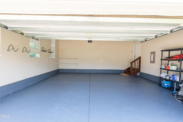 367 Tayside St, Clayton, NC 27520 - garage featuring electric panel