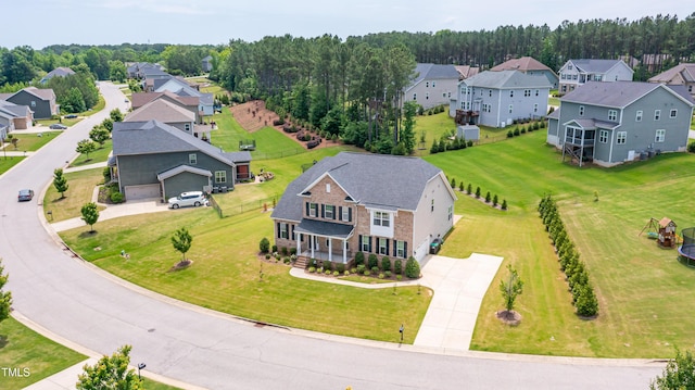 367 Tayside St, Clayton, NC 27520 - aerial perspective of suburban area