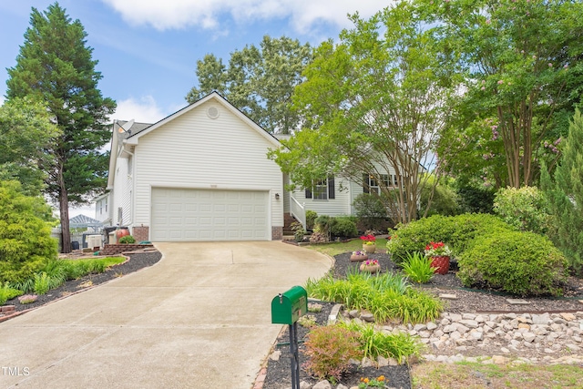 1113 Pilton Pl, Raleigh, NC 27604 - view of front of property with concrete driveway and an attached garage