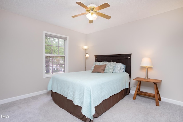 1113 Pilton Pl, Raleigh, NC 27604 - bedroom with carpet floors, baseboards, and ceiling fan