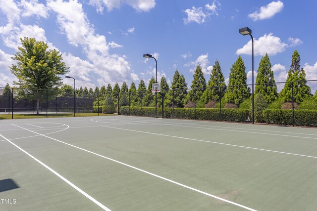 4110 Argyle Trl, Burlington, NC 27215 - view of basketball court with community basketball court