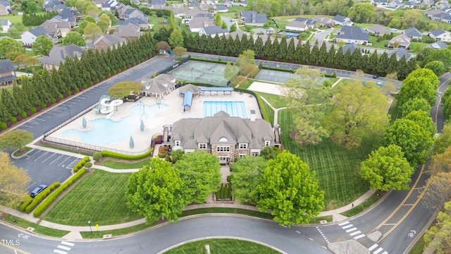 4110 Argyle Trl, Burlington, NC 27215 - bird's eye view of a pool