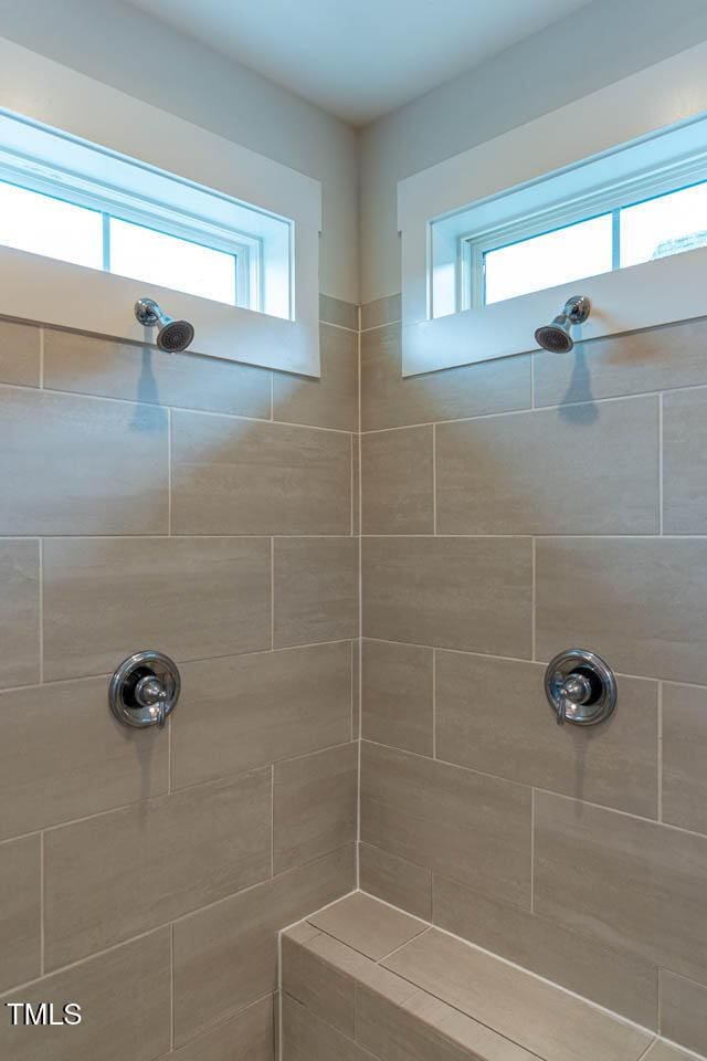 290 Quarter Gate Trce, Chapel Hill, NC 27516 - full bathroom featuring plenty of natural light and a tile shower