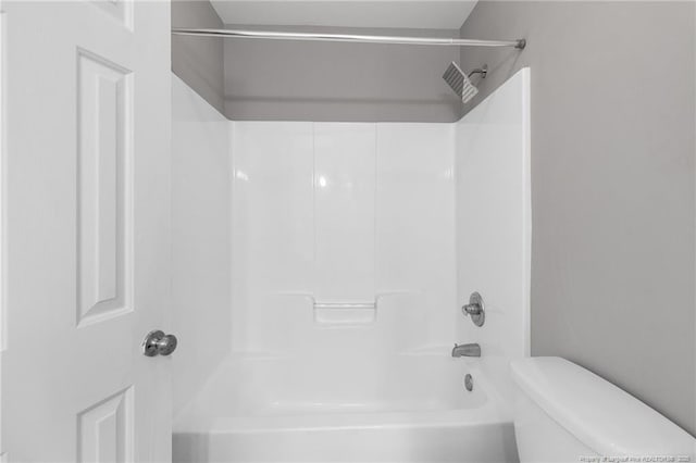 406 Broad Dr, Raeford, NC 28376 - bathroom featuring  shower combination and toilet