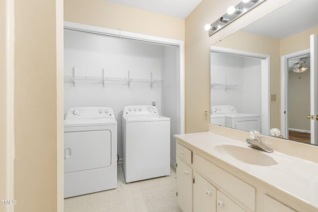 2015 Walnut St, Durham, NC 27705 - laundry area featuring washer and clothes dryer and light flooring