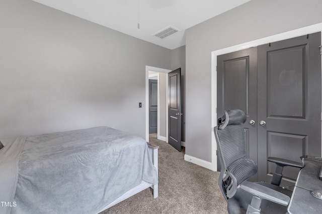 1716 Arberdour Dr, Apex, NC 27502 - bedroom with carpet, a closet, and baseboards