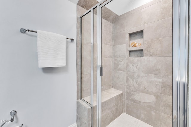 1716 Arberdour Dr, Apex, NC 27502 - full bath with a shower stall