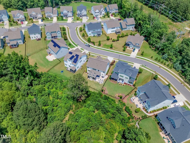1716 Arberdour Dr, Apex, NC 27502 - aerial overview of property's location with nearby suburban area