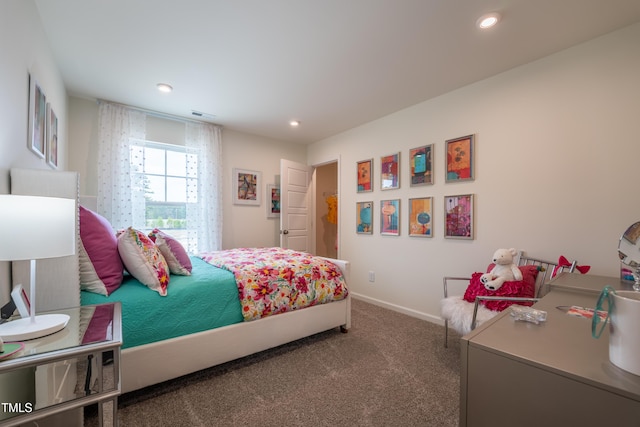 140 Enfield Dr, Carthage, NC 28327 - carpeted bedroom featuring recessed lighting and baseboards