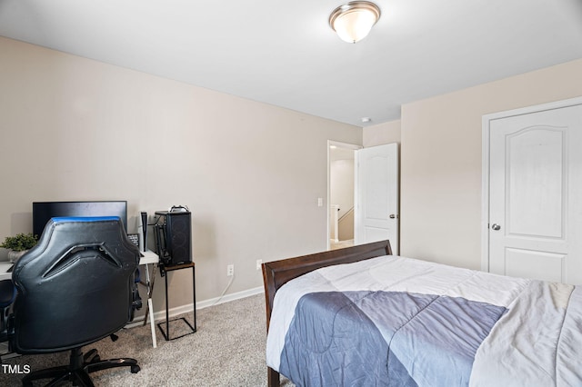 105 Putters Ct, Durham, NC 27703 - bedroom with carpet flooring and an office area