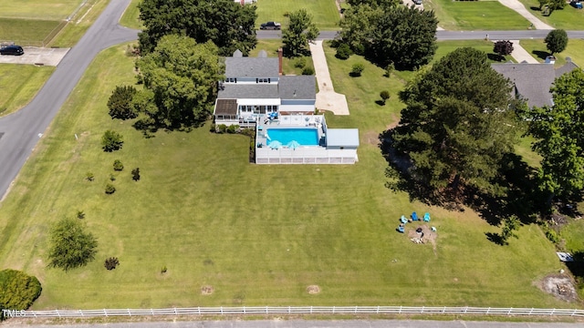 200 Mint Ct, Goldsboro, NC 27530 - aerial view of property and surrounding area with a pool area