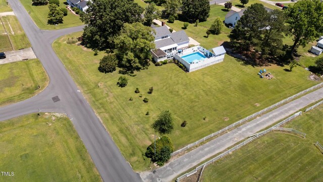 200 Mint Ct, Goldsboro, NC 27530 - aerial view of property and surrounding area with a pool