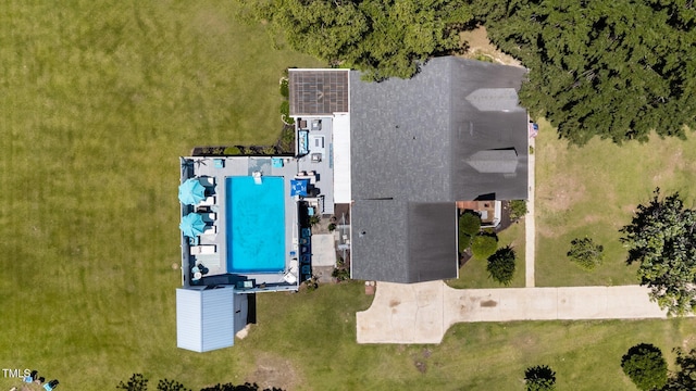 200 Mint Ct, Goldsboro, NC 27530 - aerial view of a pool area