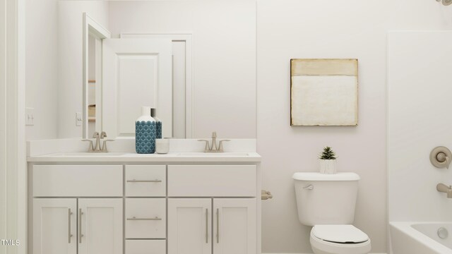880 Cassa Clubhouse Way, Knightdale, NC 27545 - full bath with double vanity and toilet