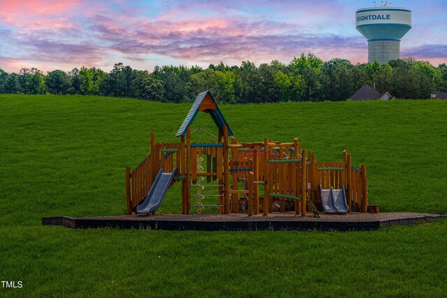 880 Cassa Clubhouse Way, Knightdale, NC 27545 - view of play area featuring a yard