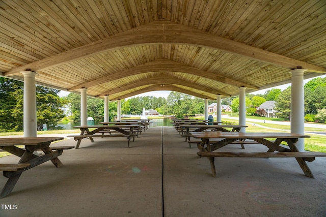 704 Walcott Way, Cary, NC 27519 - view of property's community with view of wooded area