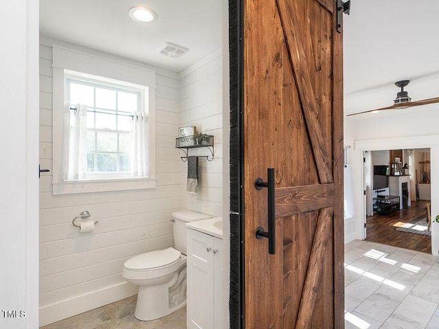 1625 Haystack Ln, Burlington, NC 27217 - bathroom featuring toilet and vanity