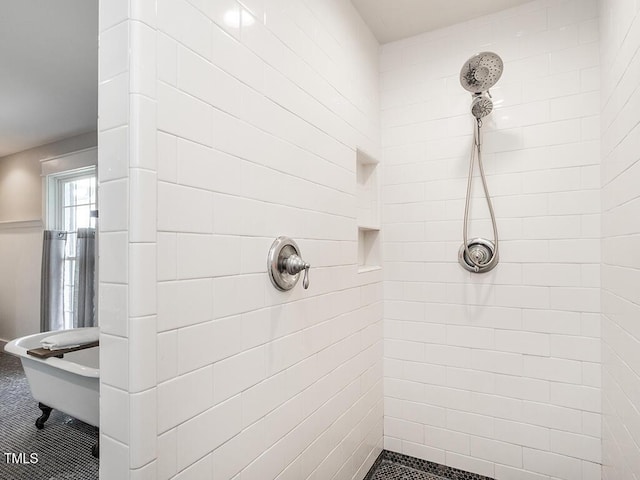 1625 Haystack Ln, Burlington, NC 27217 - full bathroom featuring a tile shower