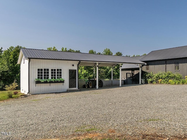 1625 Haystack Ln, Burlington, NC 27217 - view of front of property with metal roof and a carport