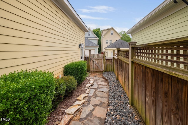 4409 All Points View Way, Raleigh, NC 27614 - view of yard with a gate