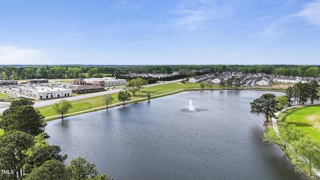 72 S Grey Abbey Dr, Clayton, NC 27527 - drone / aerial view of a large body of water and a tree filled landscape
