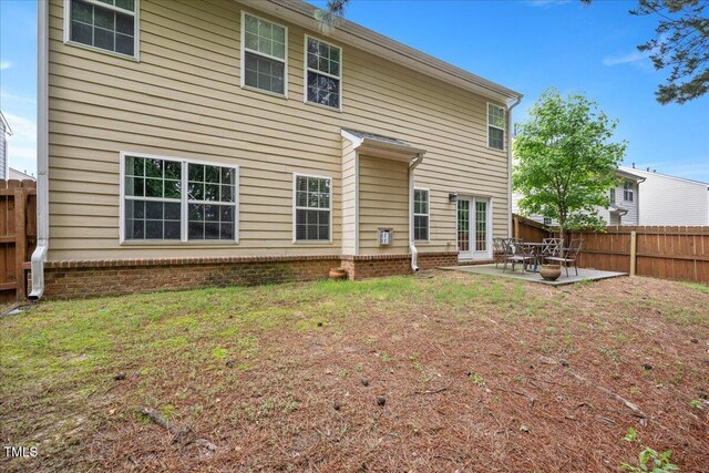 404 Straywhite Ave, Apex, NC 27539 - back of house featuring a patio area