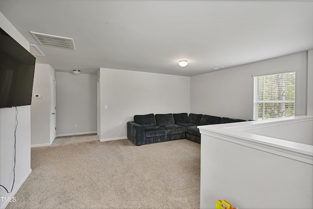 124 Teagarden Ct, Sanford, NC 27332 - living area featuring carpet floors and baseboards