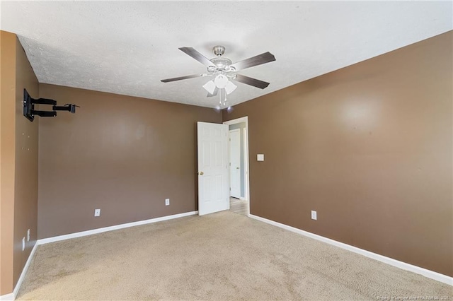 225 Northwoods Dr, Raeford, NC 28376 - empty room with ceiling fan, baseboards, and light carpet