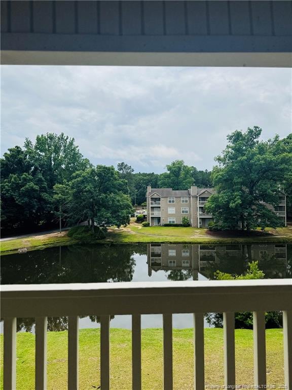 661 Bartons Landing Pl Unit 9, Fayetteville, NC 28314 - water view with a tree filled landscape