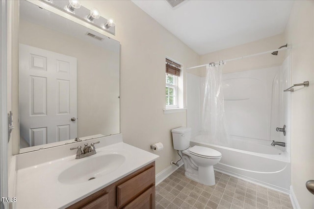 132 Ryder Cup Cir, Raleigh, NC 27603 - full bathroom with vanity and shower / bath combo with shower curtain