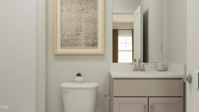 945 Cassa Clubhouse Way, Knightdale, NC 27545 - half bath featuring toilet and vanity