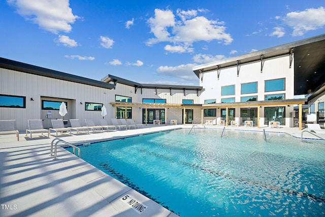 945 Cassa Clubhouse Way, Knightdale, NC 27545 - community pool with a patio