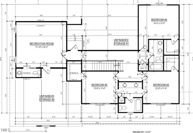 49 Cloudview Ct, Pittsboro, NC 27312 - view of property floor plan
