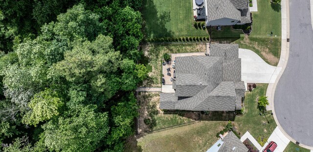 212 Hardwick St, Clayton, NC 27527 - drone / aerial view
