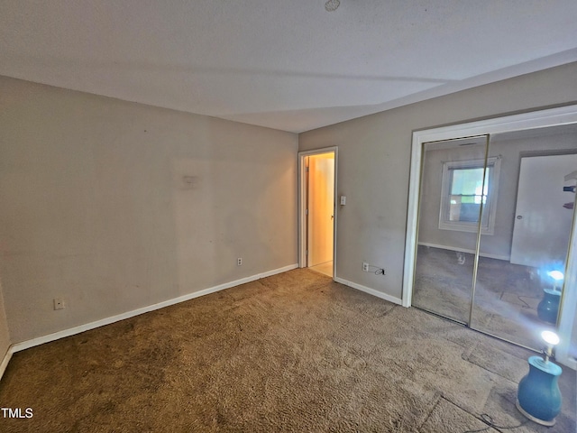 3559 Mill Run, Raleigh, NC 27612 - unfurnished bedroom with carpet floors, a closet, and baseboards