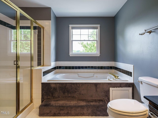 108 S Drawbridge Ln, Cary, NC 27513 - full bath with healthy amount of natural light, a bath, and a shower stall